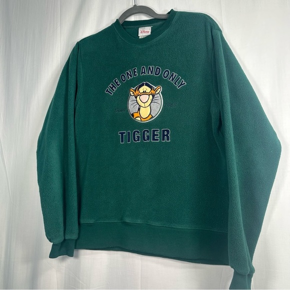 Disney store merchandise Tigger fleece sweatshirt vintage 90’s Winnie the Pooh - Picture 8 of 12